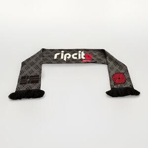 Ruffneck Scarves Unisex Gray Red Portland Trail Blazers NBA Rip City United 60x7